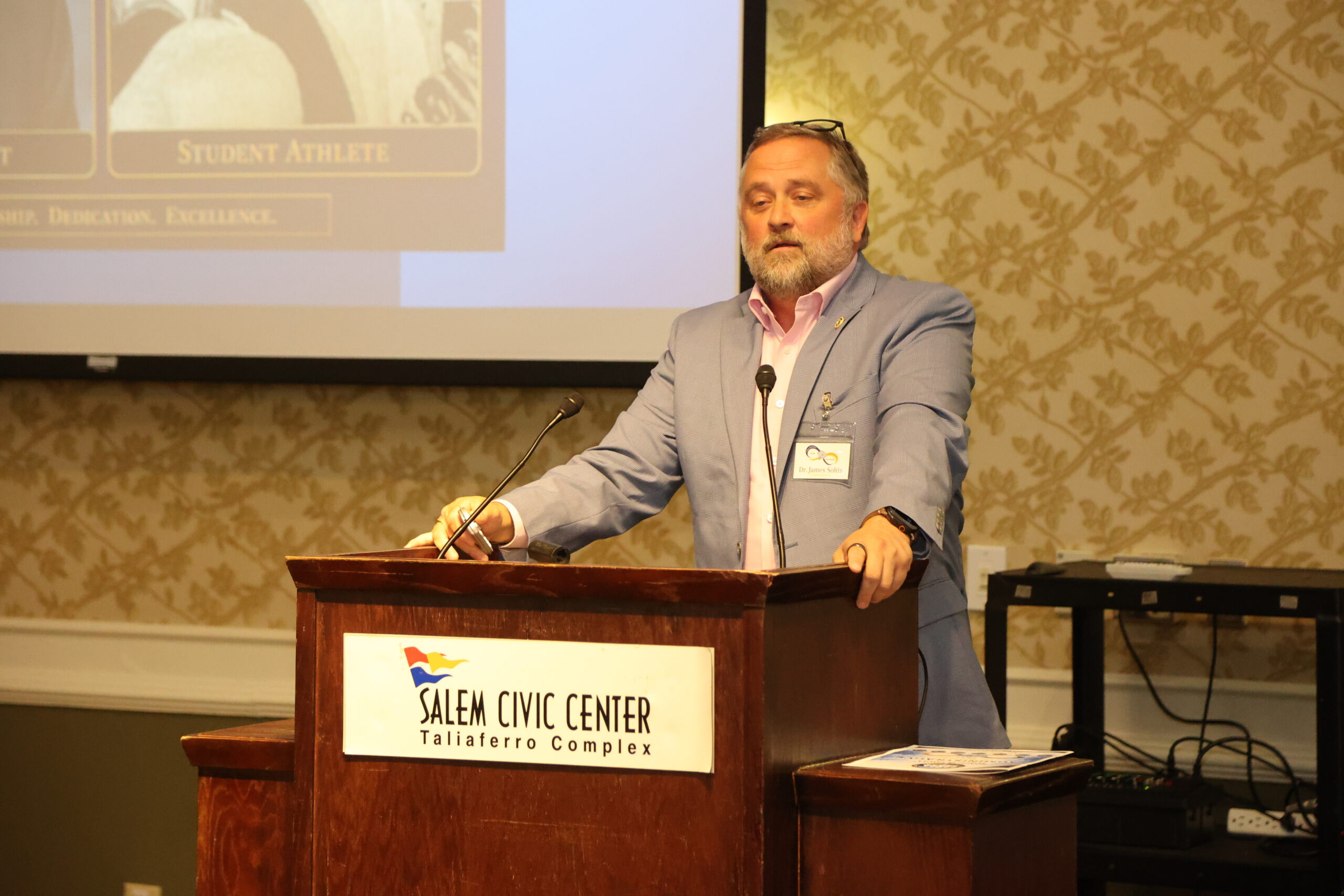 Dr. Soltis Speaking at Salem Civic Center