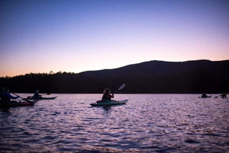 Kayaking at Carvins Cove Boat Landing Roanoke, VA