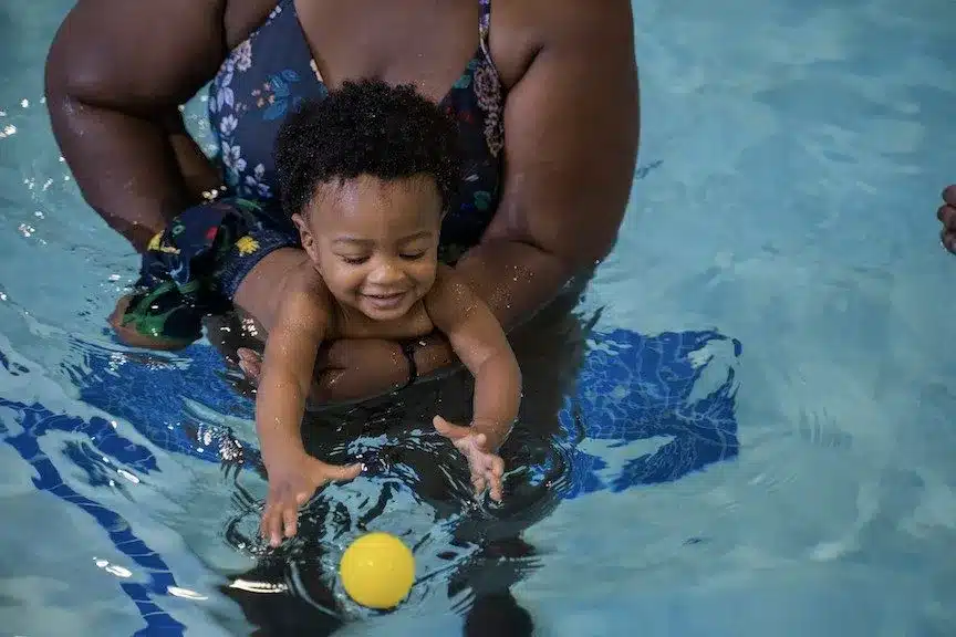 mommy and me swim lesson